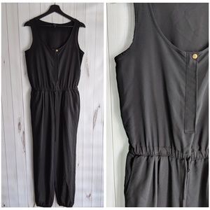 Black, Saks Fifth Avenue Black Jumpsuit